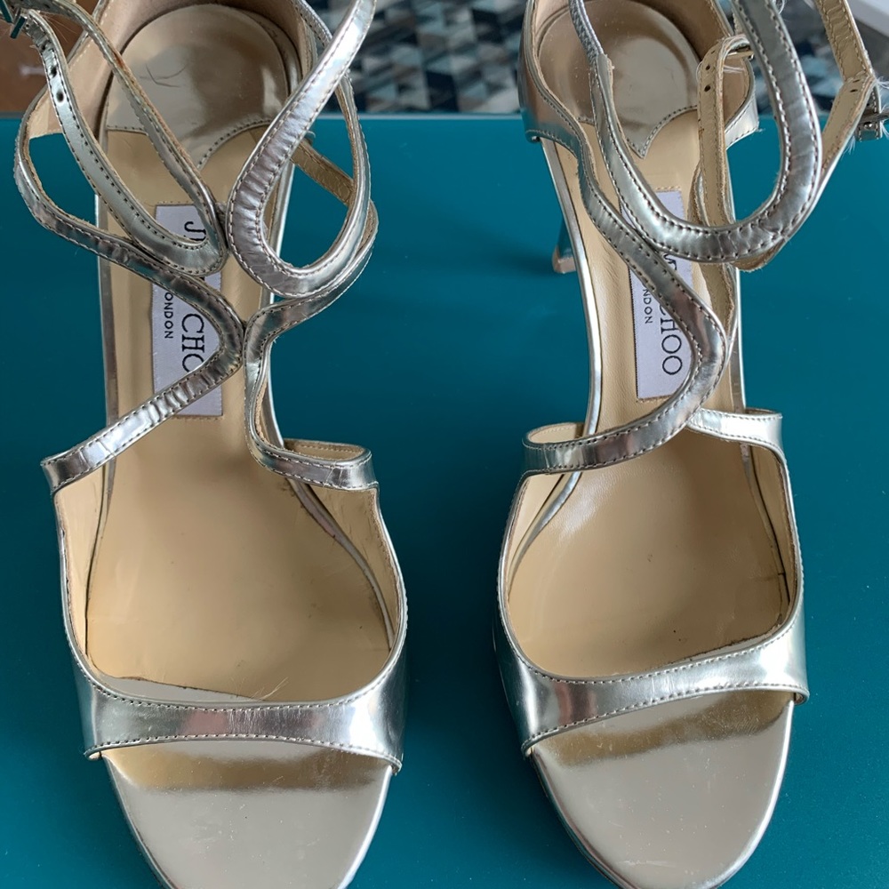 Jimmy Choo London Mirror Leather